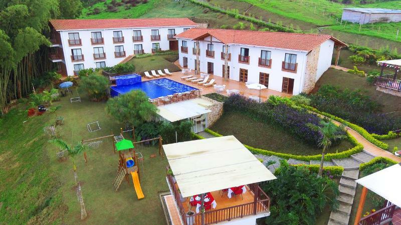 La Huerta Hotel Jiguales 외부 사진